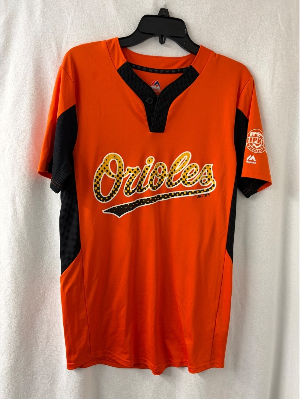 Baltimore Orioles Majestic Cool Base Ripken Baseball Jersey Shirt Adult Small